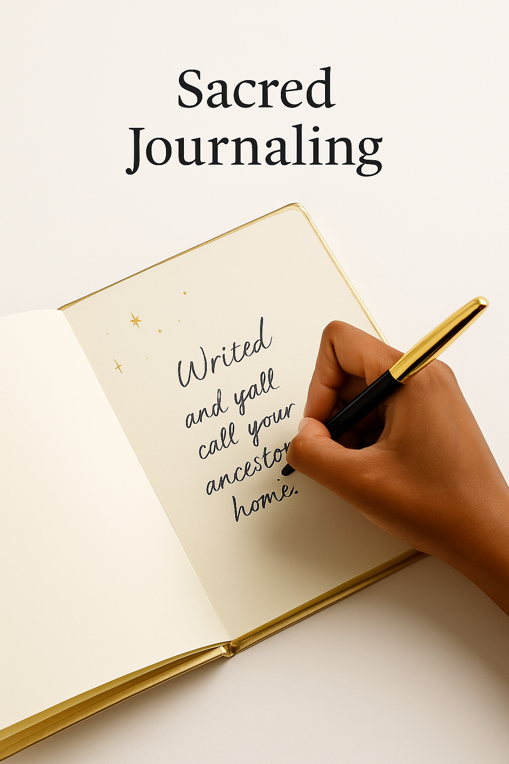how journaling connects you to your ancestors  spiritual benefits of daily journaling  African ancestral healing practices  journaling for emotional clarity and peace  storytelling as a healing ritual